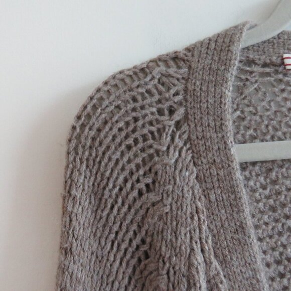 XIRENA Lander Striped Open Front Alpaca Blend Cardigan Bohemian Comfy - Size M - Picture 6 of 13